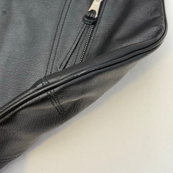 NEW Rare Vintage Kate Moss for Longchamp Black Leather Zebra Ladbroke Hobo Bag - Picture 11 of 12